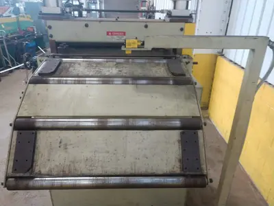 36" COE MODEL #CPRF-S336 POWERED FEED UP COIL TENSION STAND: STOCK #14310