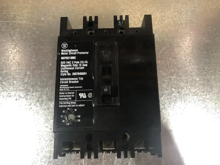 Used WESTINGHOUSE MCP03150RC Switchgears British Columbia CA | Lenmark #244426