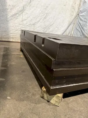 60" X 90" X 14" T-SLOTTED FLOOR PLATE. STOCK # 0632221