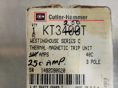 NEW CUTLER-HAMMER KT3250T