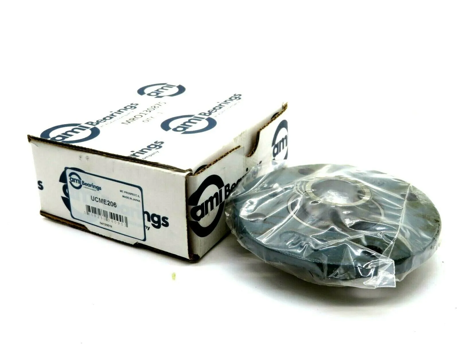 NEW AMI BEARINGS UCME206 4 BOLT ROUND FLANGE CARTRIDGE ME206