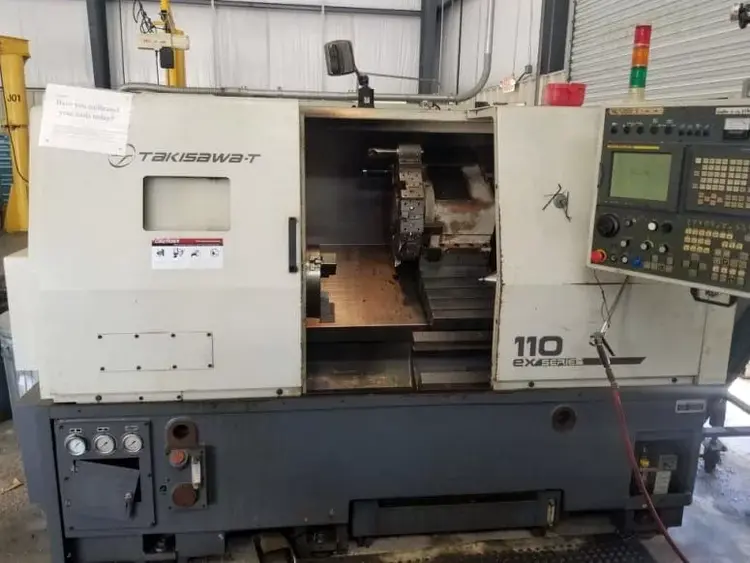 Used 2007 TAKISAWA T-110EX CNC Lathes Ohio US | Toolquip, Inc. #1323495