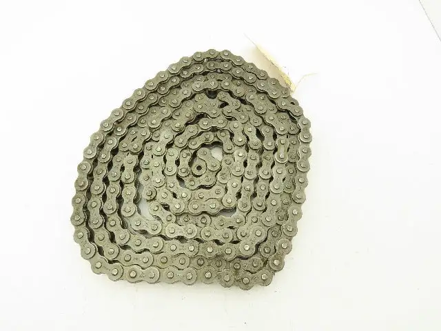 Peer #80 Roller Chain Single Strand Riveted 1" Pitch 18' 5" Length