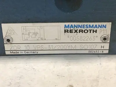 USED REXROTH ZDR 10 VP5-31/200YM SO107