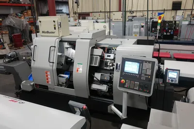 2013 HANWHA STL32H Swiss Type Automatic Screw Machines | Midstate Machinery (4)