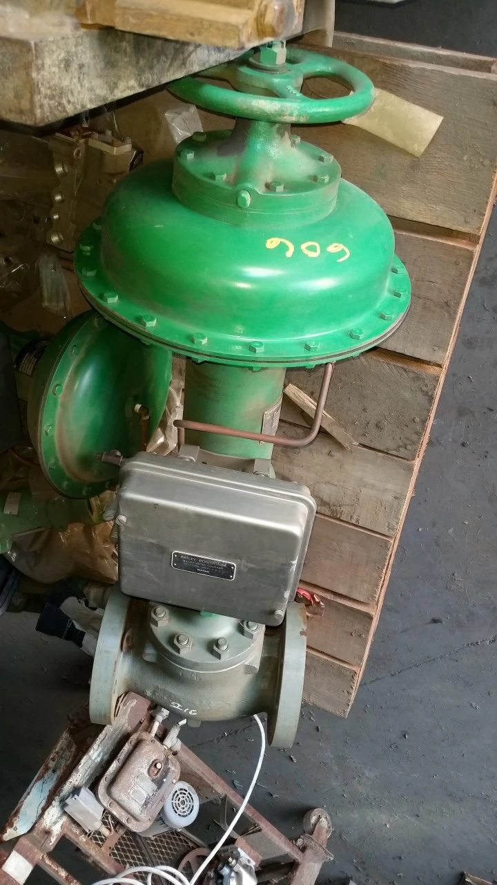 Fisher 4" 600 FLG WCB Stainless 667 E Control Valve