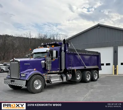 Used 2019 KENWORTH W900 Dump trucks Pennsylvania US | Proxy Equipment #1388719