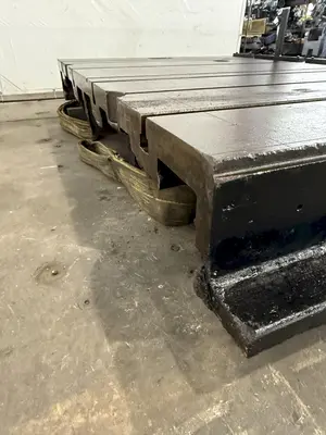 84" X 67" X 10" T-SLOTTED FLOOR PLATES. STOCK # 0903124