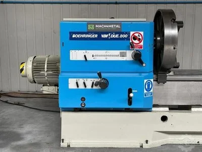 Used 1989 VDF BOEHRINGER DUE 800 Engine Lathes NL | Mach 4 Metal #1306776