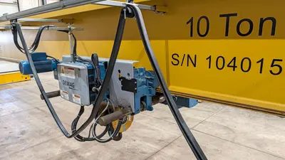 DEMAG 10 Ton Cranes - Overhead, Bridge | Highland Machinery & Crane (4)