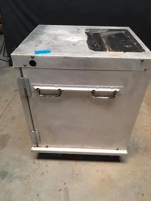 USED CRESCOR HALF SIZE HEATED CABINET
