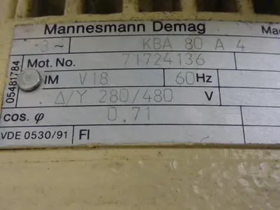 USED MANNESMANN DEMAG FG06 U1-H2-F2