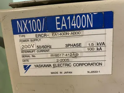 Used 2005 YASKAWA MOTOMAN YASKAWA MOTOMAN EA1400N Robots Michigan US | Aucto #1332110