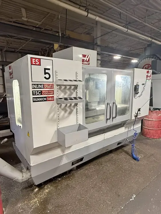 Used 2009 HAAS ES-5-TR Horizontal Machining Centers Ohio US | Toolquip, Inc. #1550535