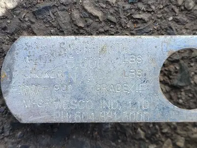 1/4" x 6 ft Lifting Wire Rope Sling Type Sling