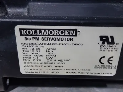 USED KOLLMORGEN AKM42EEKCNDB00
