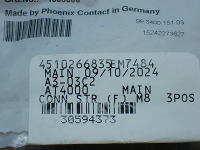 New | in-Stock PHOENIX CONTACT SACCM8FS3CONMSW Terminal Blocks Ohio US | HGR 24 #928142
