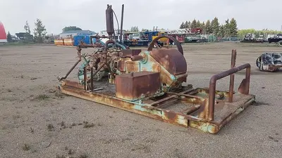 USED GARDNER DENVER FO-FXO 7.25 X 10 DUPLEX MUD PUMP