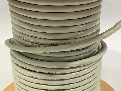 3450825 | SAB  Multiconductor Cable, 8PR, 24AWG , 14x34 PVC 90' FT - New Other
