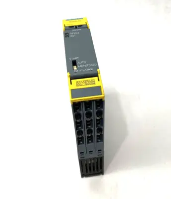 USED SIEMENS SIRIUS SAFETY RELAY STD RELAYS 3NO+1NC, SCREW TERMINAL