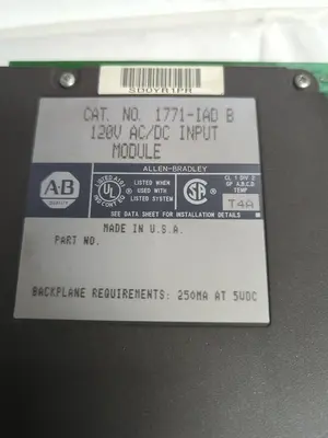 Used ALLEN-BRADLEY 1771-IAD B Industrial Controls Ohio US | Surplus Asset Holdings #1239657