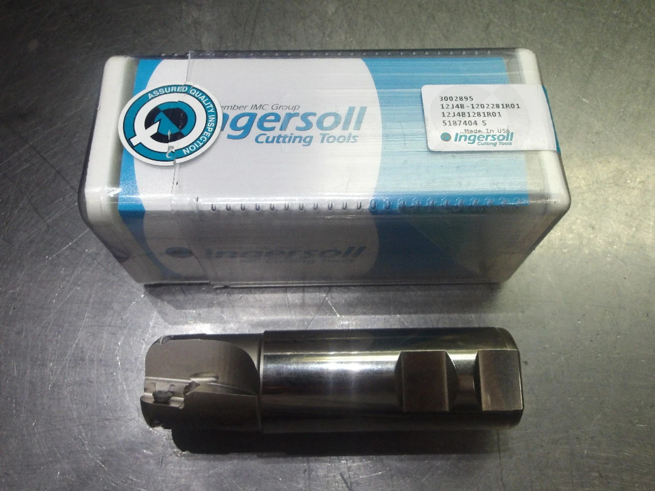 Ingersoll 1.25" 3 Flute Coolant Thru Indexable Endmill 12J4B-1202281R01 (LOC2649A)