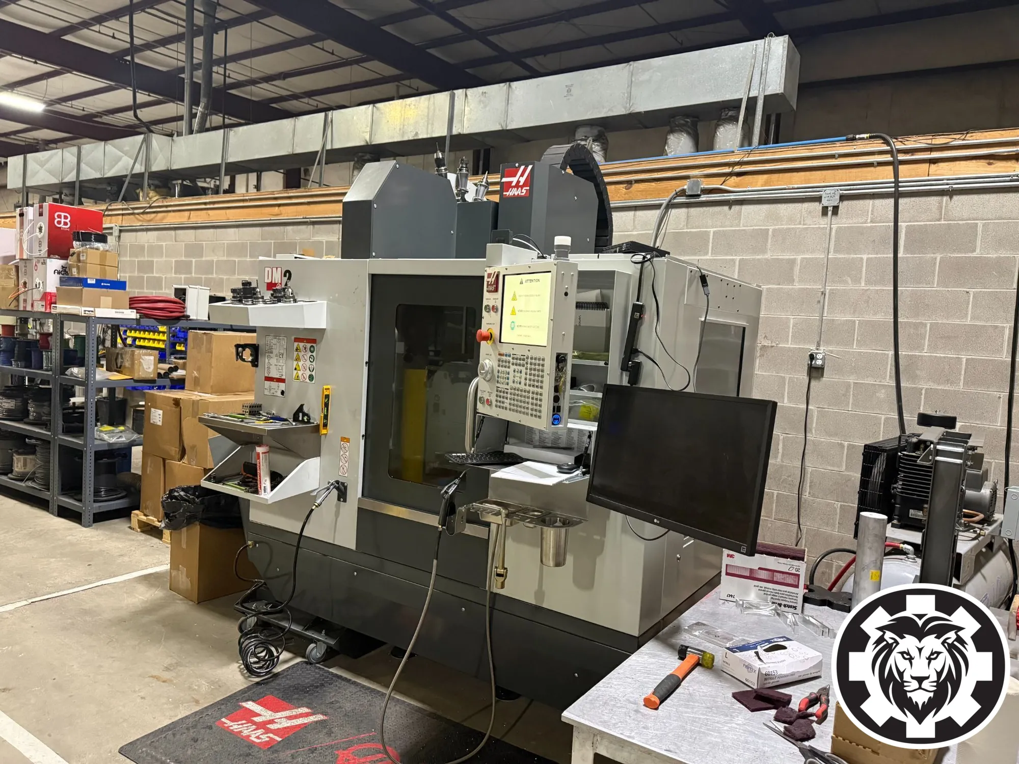 Haas DM-2 VMC, 2024 - WIPS, 12k spindle, Very Low Hours