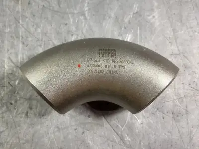 2" 90 Deg Buttweld Elbow SCH STD WP304/304L A/SA403 B16.9 WPS