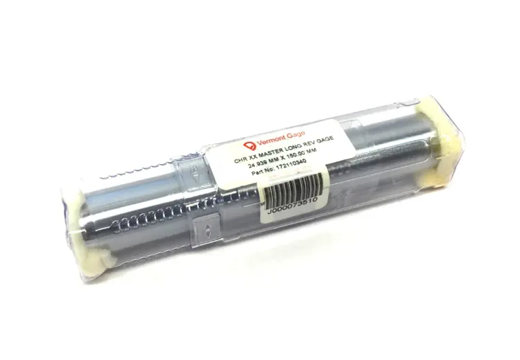 New | in-Stock VERMONT GAGE CHR XX REVERSIBLE LONG MASTER GAGE 24.939MM X 150.00MM Pin & Plug Gages Michigan US | Maverick Industrial Sales #1122963