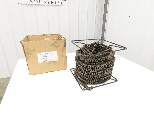 Peer 50R X100FT SP D-1 E2PIN Roller Chain #50 Riveted 100' Reel D-1 Attachment