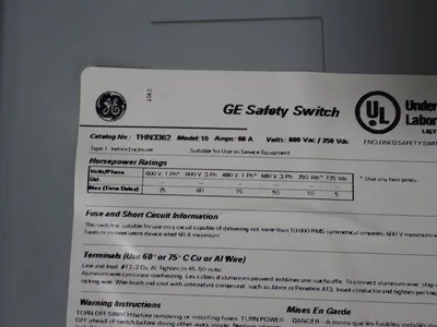 USED GE THN3362