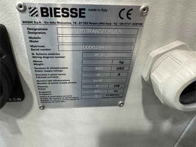 Used 2019 BIESSE TURNER OT Panel Feeders Florida US | MachineryMax #1477304