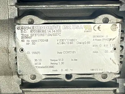 Used SEW-EURODRIVE 25196457 Gearmotors | Maverick Industrial Sales #1107159
