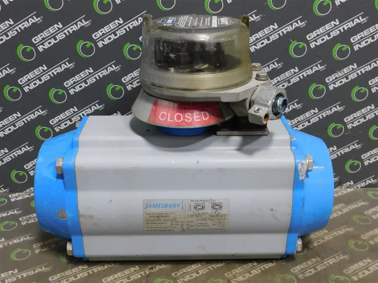 Used JAMESBURY VPVL400 SR6 B C Electric Motor Driven Actuators Wisconsin US | Green Industrial #679853