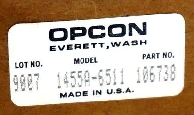 NEW OPCON 1455A-6511
