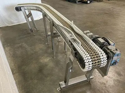 10' Modular Belt Conveyor with Curve