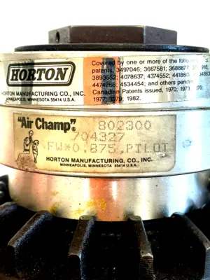 NEW HORTON 802300 FRICTION CLUTCH FW*0.875 PILOT MOUNT 704327
