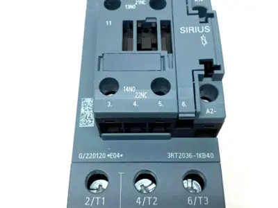 USED SIEMENS SIRIUS POWER CONTACTOR 3-POLE SCREW TERMS. 400V