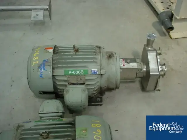 Used Fristam 2.5" X 2" FRISTAM CENTRIFUGAL PUMP 316L S/S Pumps Texas US | Federal Equipment Company #125701