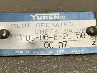 USED YUKEN CPDG-06-E-20-50