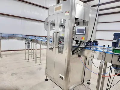 Filling Line, Bottles, Blow Molder, Filler/Rinser/Capper, Wrapper #A744851