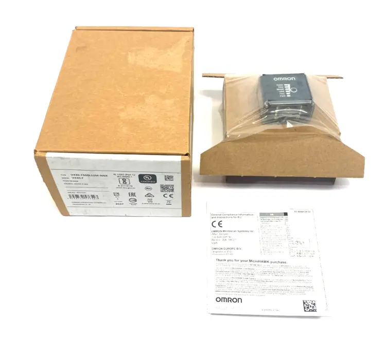 Used OMRON MICROSCAN SYSTEMS MICROHAWK CODE READER, LONG RANGE, AUTOFOCUS 75-1200MM Misc Industrial Equipment | Maverick Industrial Sales #1111817