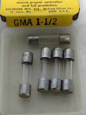 New | in-Stock BUSSMANN GMA 1-1/2 Miscellaneous Equipment (Electrical & Power) | Surplus Asset Holdings #1193694