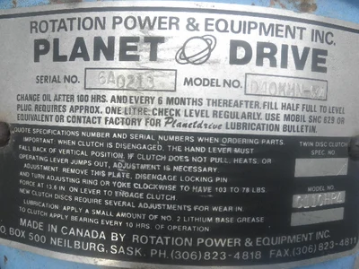 USED PLANET DRIVE D40KHN-4