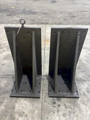 (2) 18" X 18" X 36" X ANGLE PLATES: YOBRO #24037