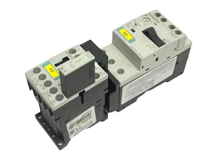 Used Siemens Starter Combination 1.4-2A 400VAC 24VDC 3RT1916-1EH00 Starters Michigan US | Maverick Industrial Sales #1401898