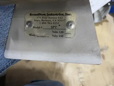 USED BRANDNEW INDUSTRIES INC SPT-1036