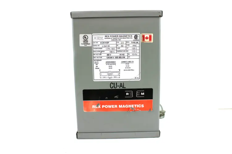 Used REX POWER MAGNETICS SC2H-K/EP Transformers Kentucky US | Industrial Parts R Us Inc. #358107
