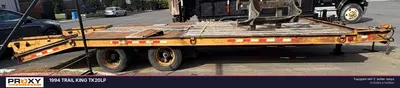 Used 1994 TRAIL KING TK20LP Flatbed Trailers New Jersey US | Proxy Equipment #1382735