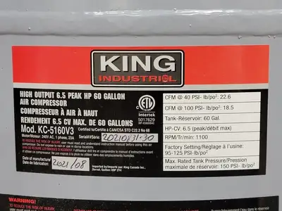 NEW KING CANADA KC-5160V2